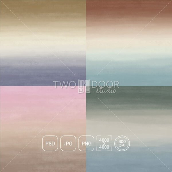 Textured Gradients Subtle 2 by Two Door Studio