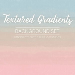 Textured Gradients Subtle Colors by Two Door Studio