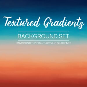 Textured Painted Gradients Colorful by Two Door Studio