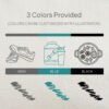 Health and Fitness Line Icon Set by Two Door Studio Colors Provided