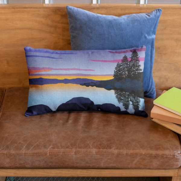 Minimalist Landscapes by Two Door Studio Pillow